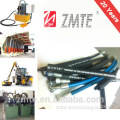 SAE 100R1AT 1SN DKOL fitting with rubber agricultural pipe